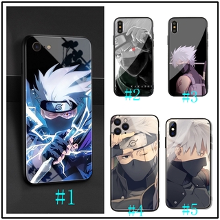 Redmi Note 8 9 9S Pro 9A 9C 9T 230411 เคสโทรศัพท์กระจกนิรภัย ลายการ์ตูนนารูโตะ Kakashi