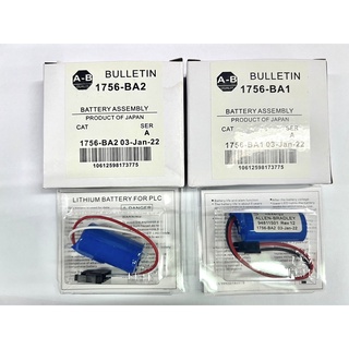 ใหม่ Allen Bradley 1756-BA2   1756-BA1  ของแท้แบตเตอรี่ลิเธียม 3V สำหรับ PLCLOGIX5000