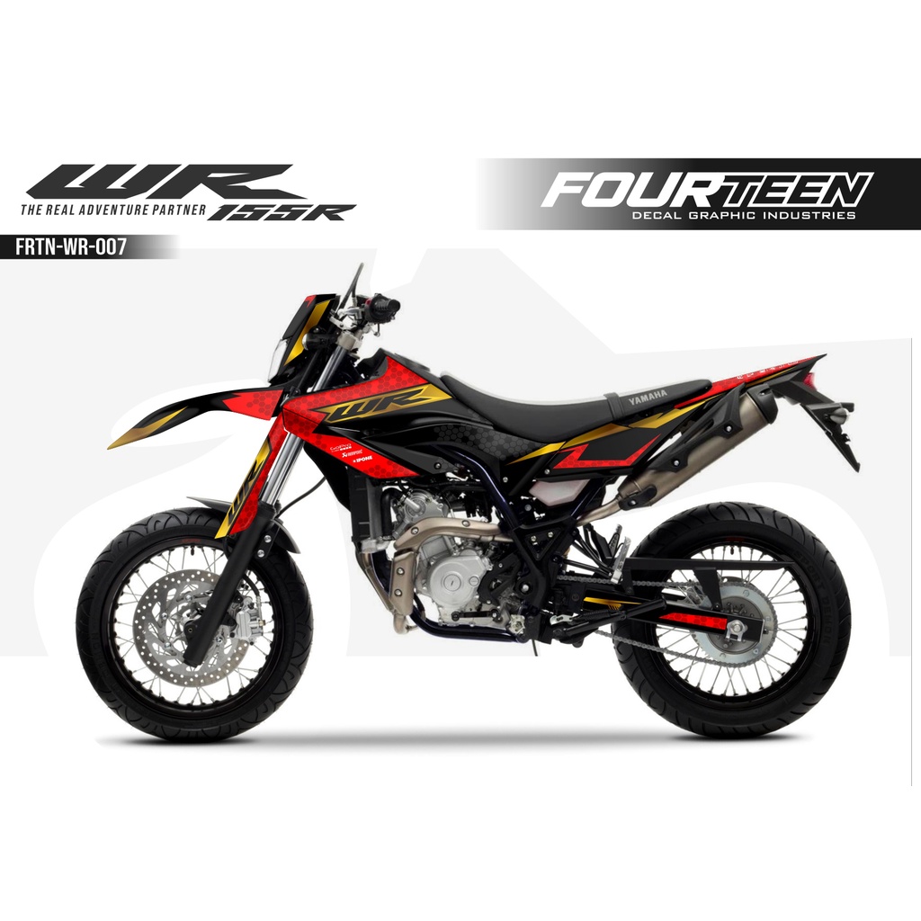 สติ๊กเกอร์ Yamaha WR 155 DECAL - FRTN-WR-007