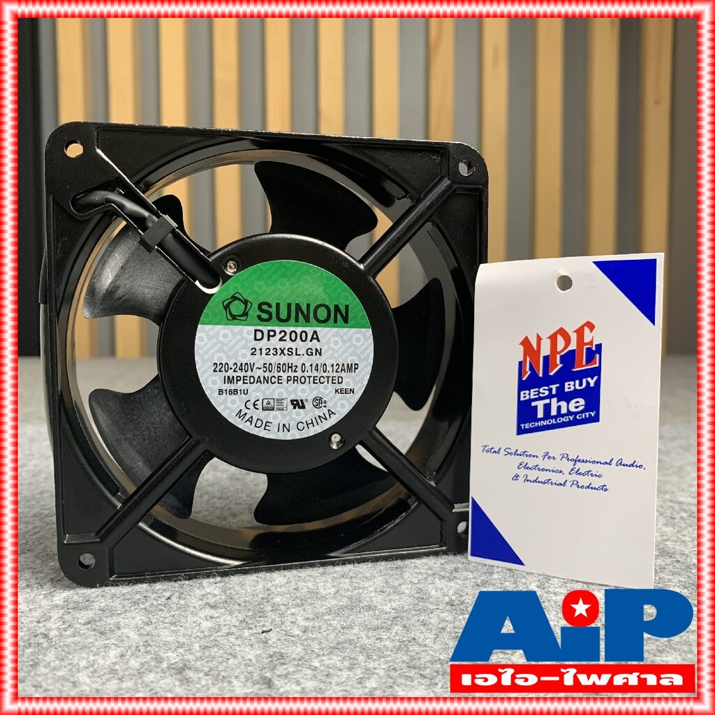 SUNON 4.5inch DP200A/2123XSL 220V พัดลมระบายความร้อน 4.5นิ้ว DP200A ...