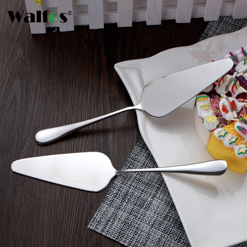 Walfos อุปกรณ์มีดสแตนเลสสําหรับใช้ในการทําพิซซ่าเค้กเบเกอรี่