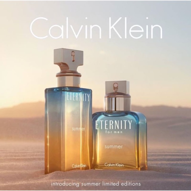 ck eternity summer for him