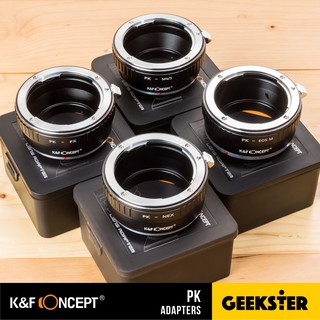 K&amp;F เมาท์แปลง PK Pentax Lens Adapter ( PK-FX / PK-NEX / PK-m43 , m4/3 / PK-EOS M , EFM / KF )