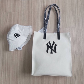 พร้อมส่ง MLB Canvas Tote Bag กระเป๋าสะพาย ผ้าแคนวาส