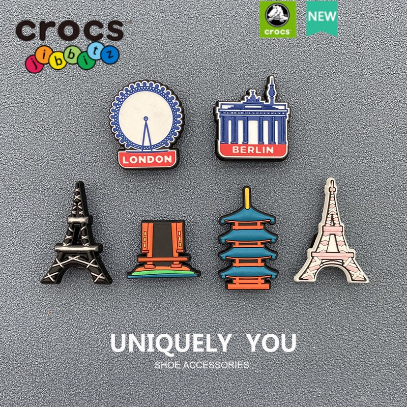 JIBBITZ cross charms ตัวติดรองเท้า ตัวต่อDIY ตัวติดรองเท้า cross
