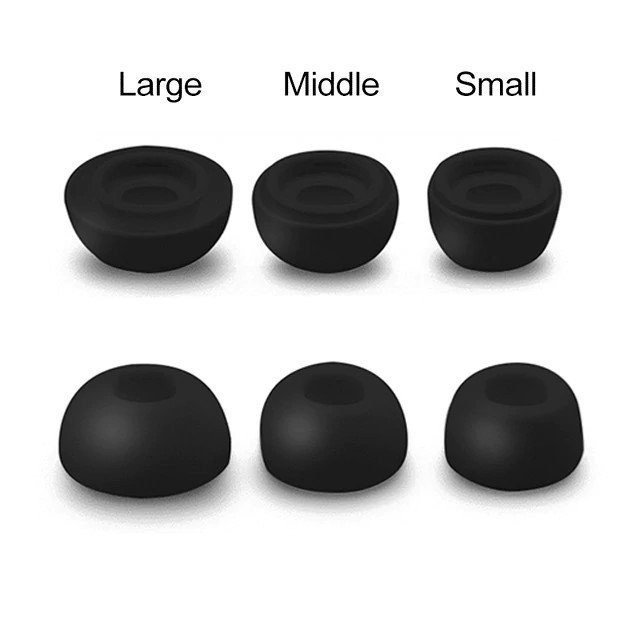 (1 set / 1 size =2ชิ้น พร้อมกล่องเก็บ)ซิลิโคนหูฟัง A i r P o d s P r o นิ่ม กระชับ เปลี่ยนแทนของเดิมได้เลย