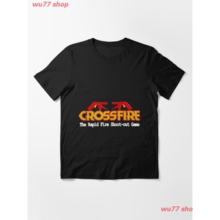 2022 Crossfire - The Rapid Fire Shootout Game Essential T-Shirt เสื้อยืด ดพิมพ์ลาย ดผ้าเด้ง คอกลม cotton แฟชั่น discount