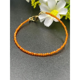 Canalian  bracelet 2mm for woman สร้อยข้อมือ Canalian 2mm สำหรับผู้หญิง