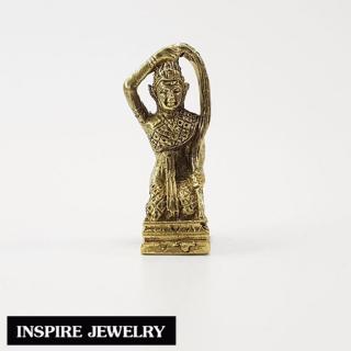 Inspire Jewelry ,พระแม่ธรณี ทองเหลือง เสริมดวง เสริมบารมี เจริญรุ่งเรือง เป็นสิริมงคลกับตัวเองและที่พักอาศัยnspire Jewel