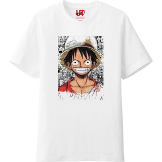 Uniqlo UT เสื้อยืดแขนสั้น คอกลม พิมพ์ลาย One Piece jump88