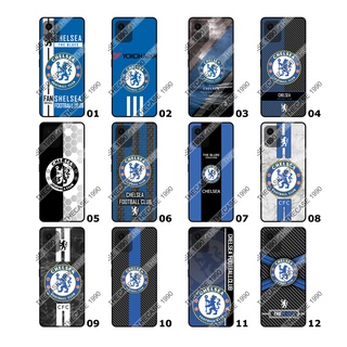 CHELSEA เชลซี เคสสกรีน VIVO Y15s 2021 S1 Pro V17 Pro V3 Max ลายฟุตบอลเชลซี