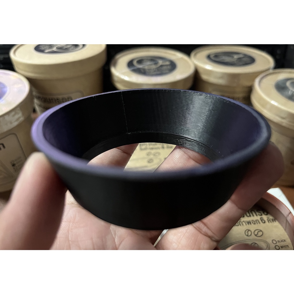 Dosing Funel 6cup แหวนกรอกกาแฟ สำหรับ Mokapot 6คัพ สำหรับหม้อลุง และหม้อจีน - รูปที่ 3