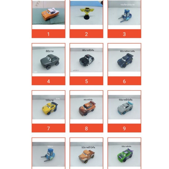 ch6รถมินิคาร์# Mini Car #งานหลุดแพ็คมีรอยบ้าง ชุด 6