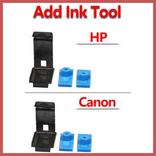 3 in1 ตลับหมึกแบบคลิปหนีบสําหรับเข็มฉีดยา HP / Canon