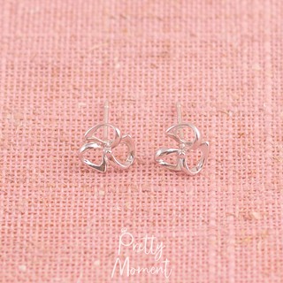 Pretty Moment ต่างหูเงิน กังหันนำโชค แชกงหมิว กังหันเปลี่ยนชีวิต ต่างหูเงินแท้ ต่างหู มินิมอล สลักก้าน ของขวัญ