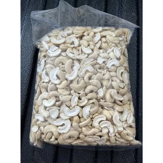 เม็ดมะม่วงหิมพานต์ เกรดซีกดิบ (Raw Half Broken CashewNuts) 1 kg