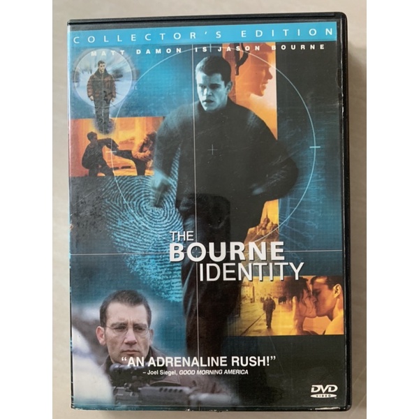 DVD หนังสากล- Bourne Identity
