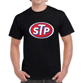 เสื้อยืดโอเวอร์ไซส์ขายดี เสื้อยืดลําลอง แขนสั้น พิมพ์ลายโลโก้ Stone Temple Pilots STP สีดํา สําหรับผู้ชาย S ถึง 3 BFohlo