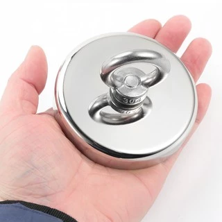 แม่เหล็กแรงดูดสูง Neodymium Recovery แม่เหล็กเก็บของ แม่เหล็กแรงสูง แม่เหล็กตกปลา Fishing magnet แม่เหล็กนีโอไดเมียม