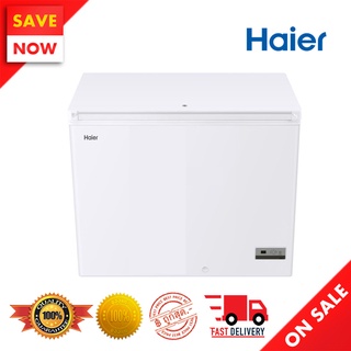 ⚡️ Best Sale ⚡️ HAIER ตู้แช่แข็งฝาทึบแนวนอน 8.9 คิว / 251 ลิตร รุ่น HCF-300DP