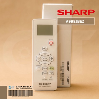 CRMC-A998JBEZ รีโมทแอร์ SHARP รีโมทแอร์ชาร์ป รุ่น AH-GX13, AH-GX10 รีโมทแอร์ ของแท้ศูนย์