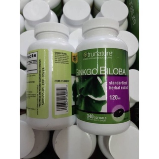 Trunature Ginkgo Biloba 120mg/340 Softgels