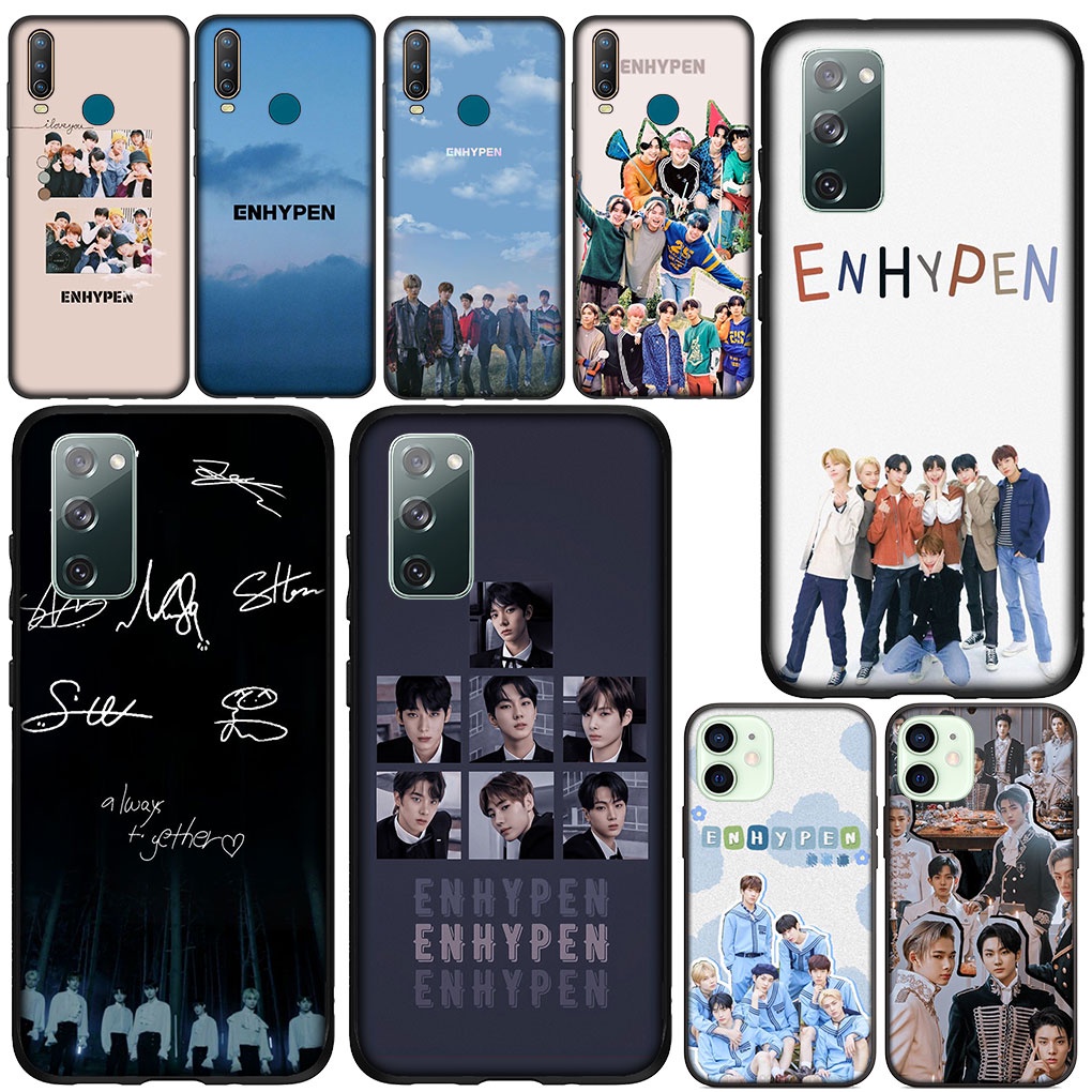 ปลอกRealme C25 C21Y C25Y C25S 3 7i 8iฝาครอบโทรศัพท์NB34 ENHYPENนุ่มซิลิโคนกรณีCoque