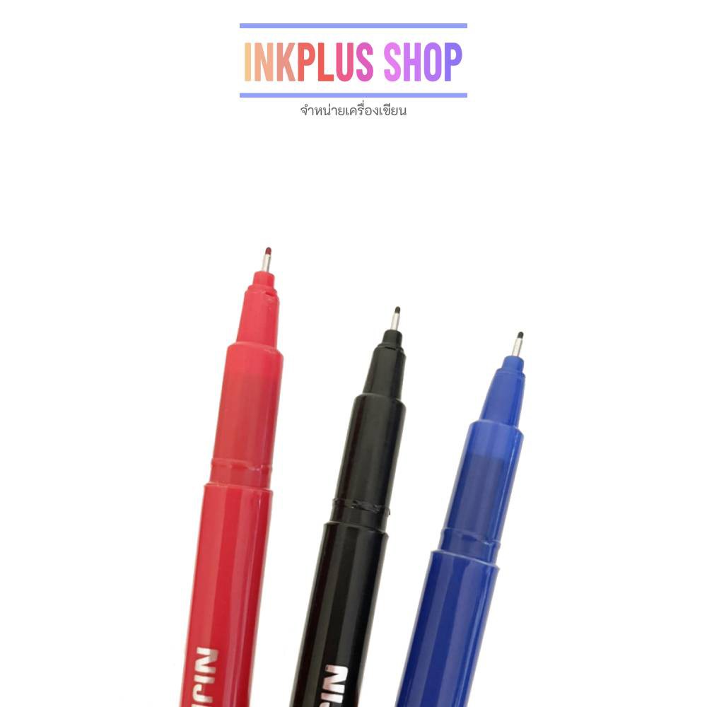NIJI-VIP ปากกาหัวเข็ม ขนาด 0.5 มม. (เลือกสีได้)