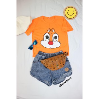 เสื้อยืดลายการ์ตูนชิปเดล Chip’n’Dale