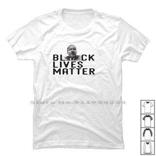 T-shirt เสื้อยืดคอกลม แขนสั้น พิมพ์ลาย Lives Matter Illustrator Lives Matt Live Lack King Liv สําหรับผู้ชาย และผู้หญิง S