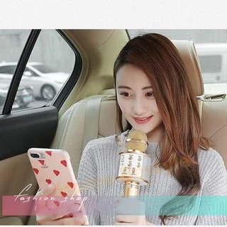 nobi_house เครื่องเล่นคาราโอเกะ บลูทูธ ไร้สาย ไมโครโฟนคอนเดนเซอร์ ลำโพงในตัว