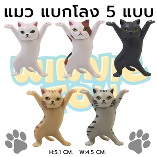 โมเดล แมวแบกโลง 5 แบบ winnietoys