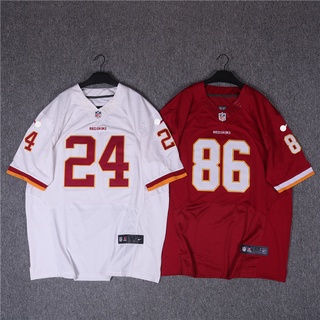 เสื้อกีฬาเบสบอล ปักลายตัวอักษร Nfl American Football Jersey Rugby สไตล์ฮิปฮอป ฮาราจูกุ แฟชั่นเรโทร