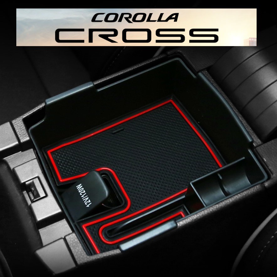 กล่องเก็บของที่พักแขน TOYOTA CROSS กล่องพักแขน Console Box 2021 2022 2023 2025