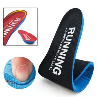 แผ่นพื้นรองเท้ากีฬา ดูดซับแรงกระแทก ระบายอากาศได้ดี แบบหนา ส…