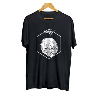 เสื้อยืดใหม่ 2022เสื้อยืดผ้าฝ้าย 100% พิมพ์ลายเกม distro japan DURANDAL chibi icon HONKAI IMPACT 30sL XL  XXL 3XL