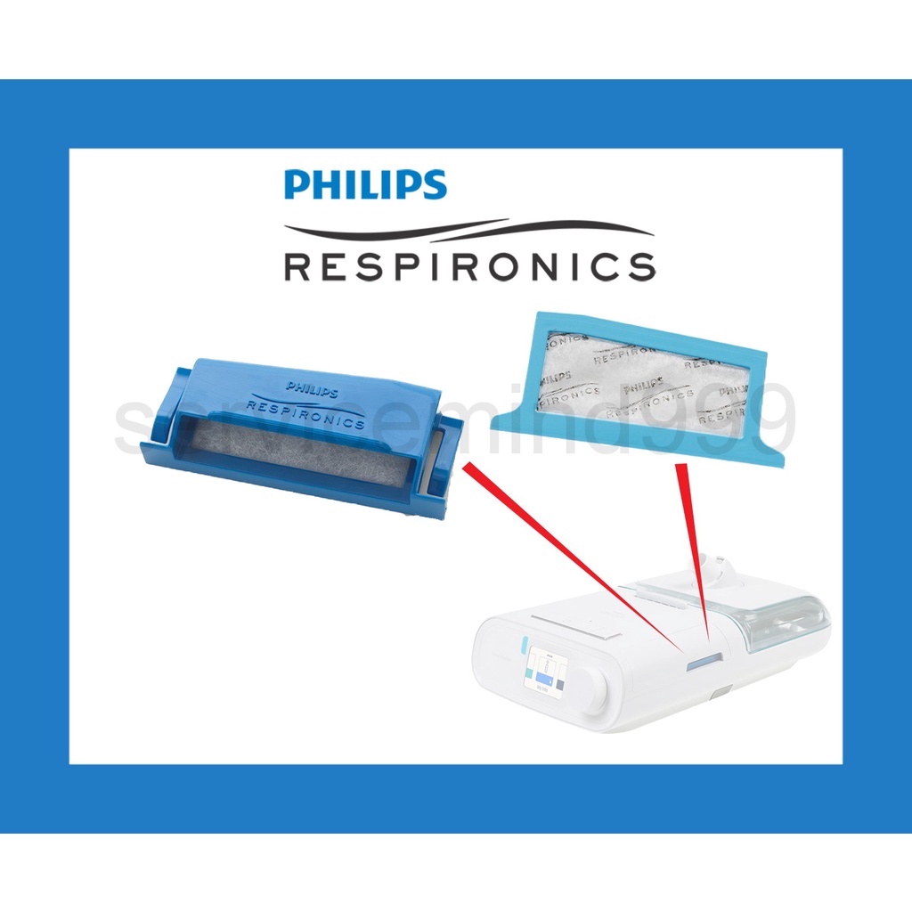 แผ่นกรองอากาศสำหรับเครื่อง Cpap Philips Respironics DreamStation (รหัสสินค้า 1122446, 1122518, 1122519)