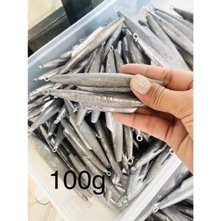 1-2 วัน(ส่งไว ราคาส่ง)ตะกั่วตกปลาทะเลน้ำลึก100g-600g*ตะกั่วจมเรือดำน้ำ*ตะกั่วหูฉลาม ไม่ติดหิน