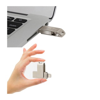 2 in 1 Flashdrive Pendrive U-disk for ios / pc for iPhone แฟลชไดรฟ์