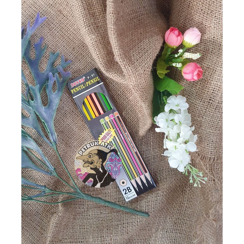 [PACK] JOYKO P-97 / P-103 / P-104 2B PENCIL (12 ชิ้น)
