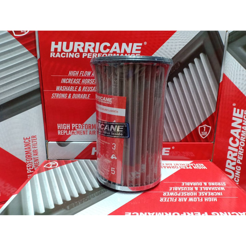 🔥Hurricane กรองอากาศสแตนเลส Nissan Frontier turbo 2.5L, 3.0L ปี 2002-2007