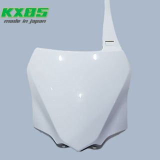 ป้ายติดหมายเลข kx85 ขาว แท้