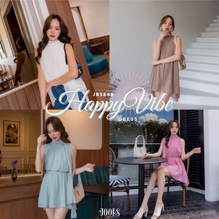 #JBS848 Happy Vibe Dress