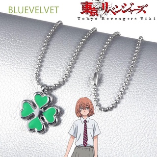 Bluevelvet สร้อยคอโลหะผสมสังกะสีจี้รูปการ์ตูน Tokyo Revengers สําหรับผู้หญิง