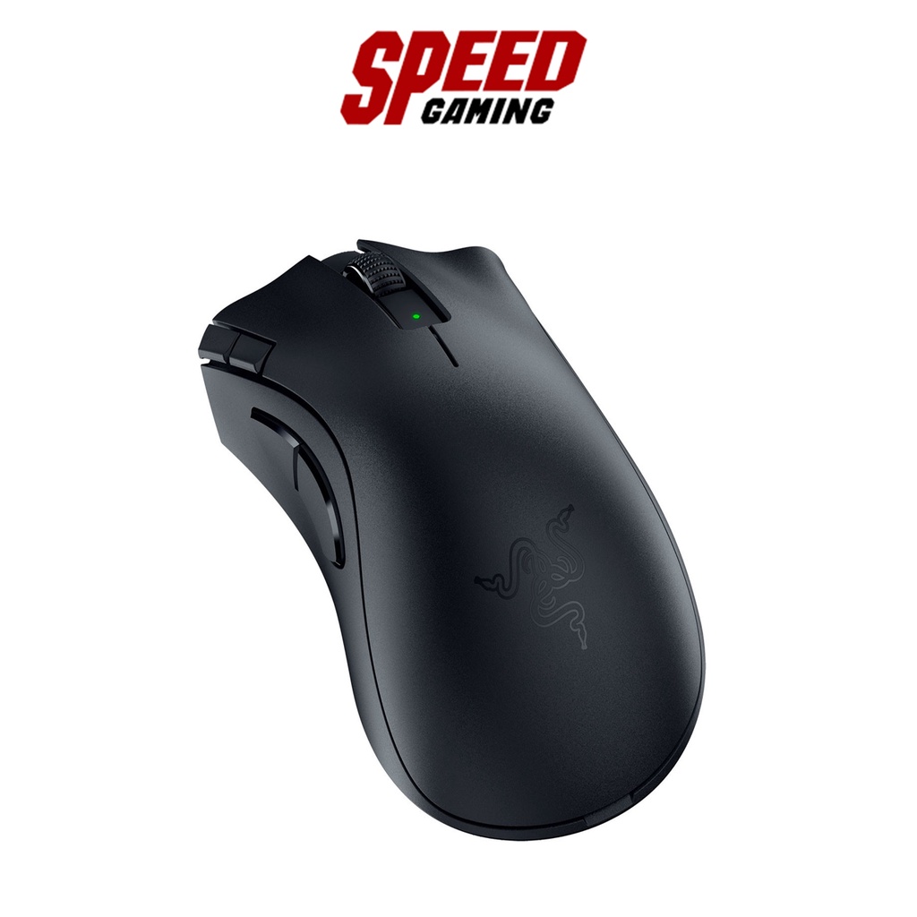 RAZER GAMING MOUSE DEATHADDER V2 X HYPERSPEED WIRELESS ERGONOMIC DPI 14000  60 MILLION 2Yr BY SPEED GAMING
