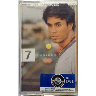 Cassette Tape เทปคาสเซ็ตเพลง Enrique Iglesias Seven ลิขสิทธิ์ ซีล