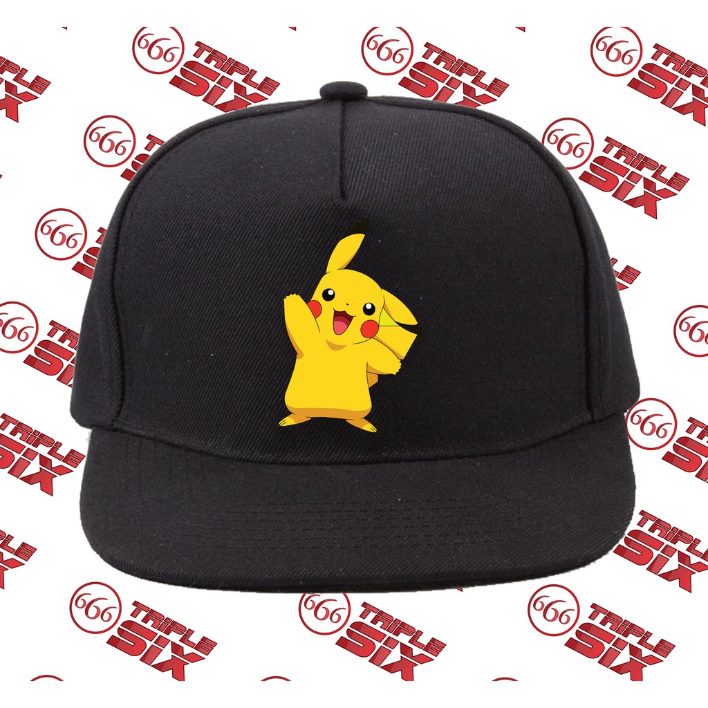 หมวก Snapback Cotton Detective Pikachu
