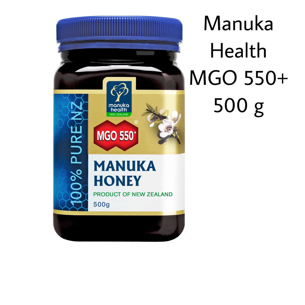 Manuka Health น้ำผึ้งมานูก้า Manuka Honey MGO550+ ขนาด500 กรัม ของแท้ อย.ไทย นำเข้าจากนิวซีแลนด์