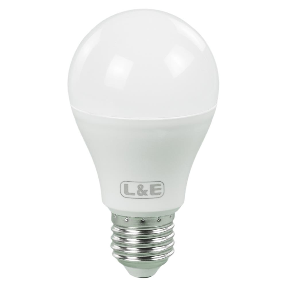 หลอด LED L&E A60 10 วัตต์ DAYLIGHT E27