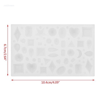 แม่พิมพ์ซิลิโคนรูปดวงจันทร์ดาวสีแดง 3D สําหรับทําเค้กเครื่องประดับ